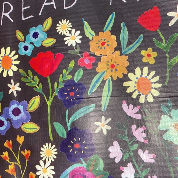 3/$15 Natural Life “spread kindness like wildflowers” boho bag - Picture 2 of 5